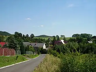 uitzicht op Pławna Dolna