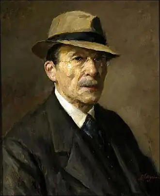 Zelfportret Baruch Lopes de Leão Laguna (ca. 1940-1943)