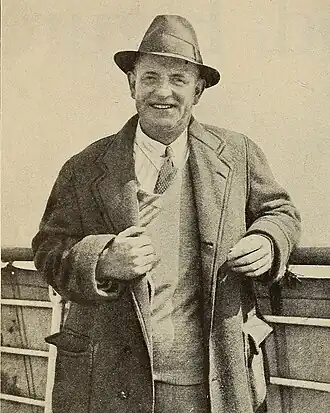 P.G. Wodehouse in 1930, op achtenveertigjarige leeftijd