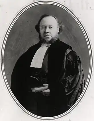 Feith in toga, ca. 1880.