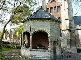 Fontein bij Grote Kerk