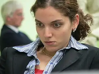 Bianca Muhren op het Corus-toernooi, 2005