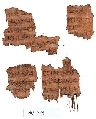 Papyrus 118, R