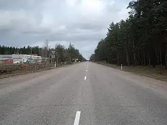 De P65 bij Vecstropi