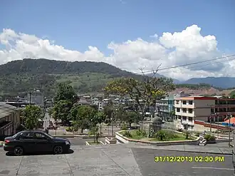 Het centrum van Macas