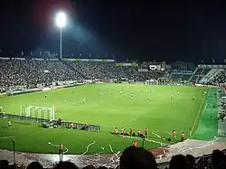 Het stadion tijdens PAOK–Tottenham Hotspur in 2011