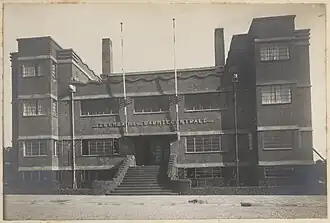 Het Helperbad op de openingsdag in 1925