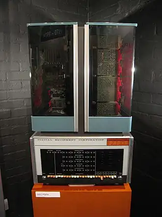 PDP-8 in het National Museum of Computing in Bletchley (Engeland)