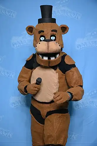 cosplay van Freddy Fazbear