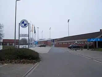 De ConnectM-Arena, voormalig Stadion am Lotter Kreuz