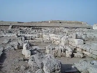 Plek van het antieke Egnazia