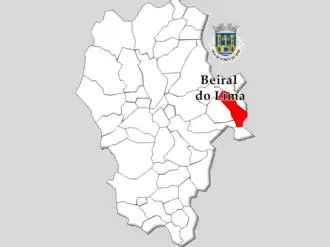 Kaart van Beiral do Lima