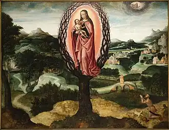 Het mirakel van Gedeon, van Pieter Claeissins de Jonge werd in de sint-Walburga-kerk in Brugge