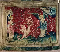 De vrouw krijgt vleugels