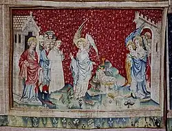 De derde engel met het Lam kondigt de straf van de ongelovigen aan