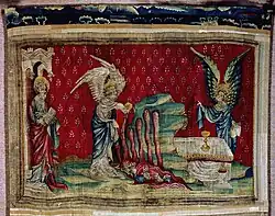 De tweede en derde schaal op de wateren