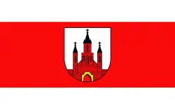 Vlag van gemeente Baboszewo