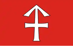 Vlag van gemeente Bobowa