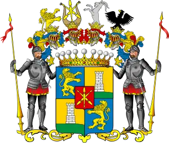 Wapen van de graaf van Zamoyski