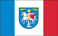 Vlag van gemeente Wiśniowa