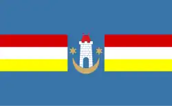Vlag van gemeente Kazimierz Dolny