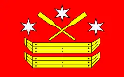 Vlag van gemeente Rogowo