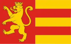 Vlag van gemeente Baranów