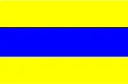 Vlag van gemeente Bargłów Kościelny