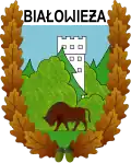 Wapen van de gemeente Białowieża.