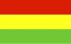 Vlag van gemeente Bobrowice