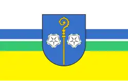 Vlag van gemeente Borzęcin