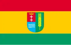 Vlag van gemeente Cedry Wielkie