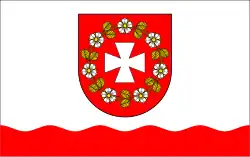 Vlag van gemeente Czerwonka