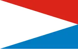 Vlag van gemeente Drużbice