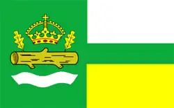 Vlag van gemeente Drwinia