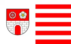 Vlag van gemeente Gorzkowice