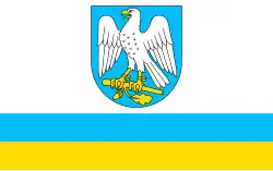 Vlag van gemeente Jastrzębia