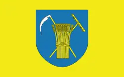 Vlag van gemeente Jaworze