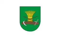 Vlag van gemeente Kłodawa