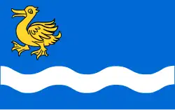 Vlag van gemeente Kaczory