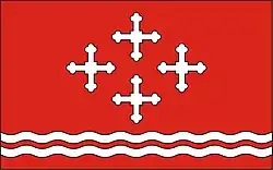 Vlag van gemeente Kamieniec