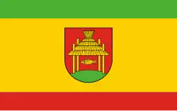 Vlag van gemeente Kołbiel