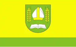 Vlag van gemeente Kościelec