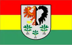 Vlag van gemeente Krzęcin