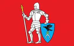 Vlag van gemeente Kulesze Kościelne