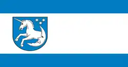 Vlag van gemeente Lubasz