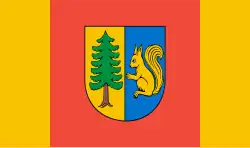 Vlag van gemeente Lubiewo