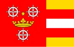 Vlag van gemeente Młynarze