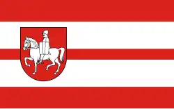 Vlag van gemeente Mały Płock