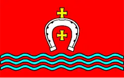 Vlag van gemeente Nowe Ostrowy